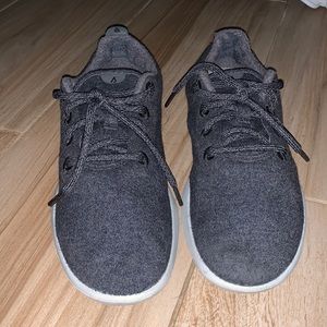 Allbirds Women's Wool Runners Natural Grey/Grey Sole Comfort Shoes Size 10